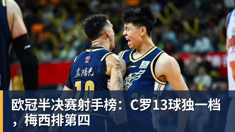 欧冠半决赛射手榜：C罗13球独一档，梅西排第四